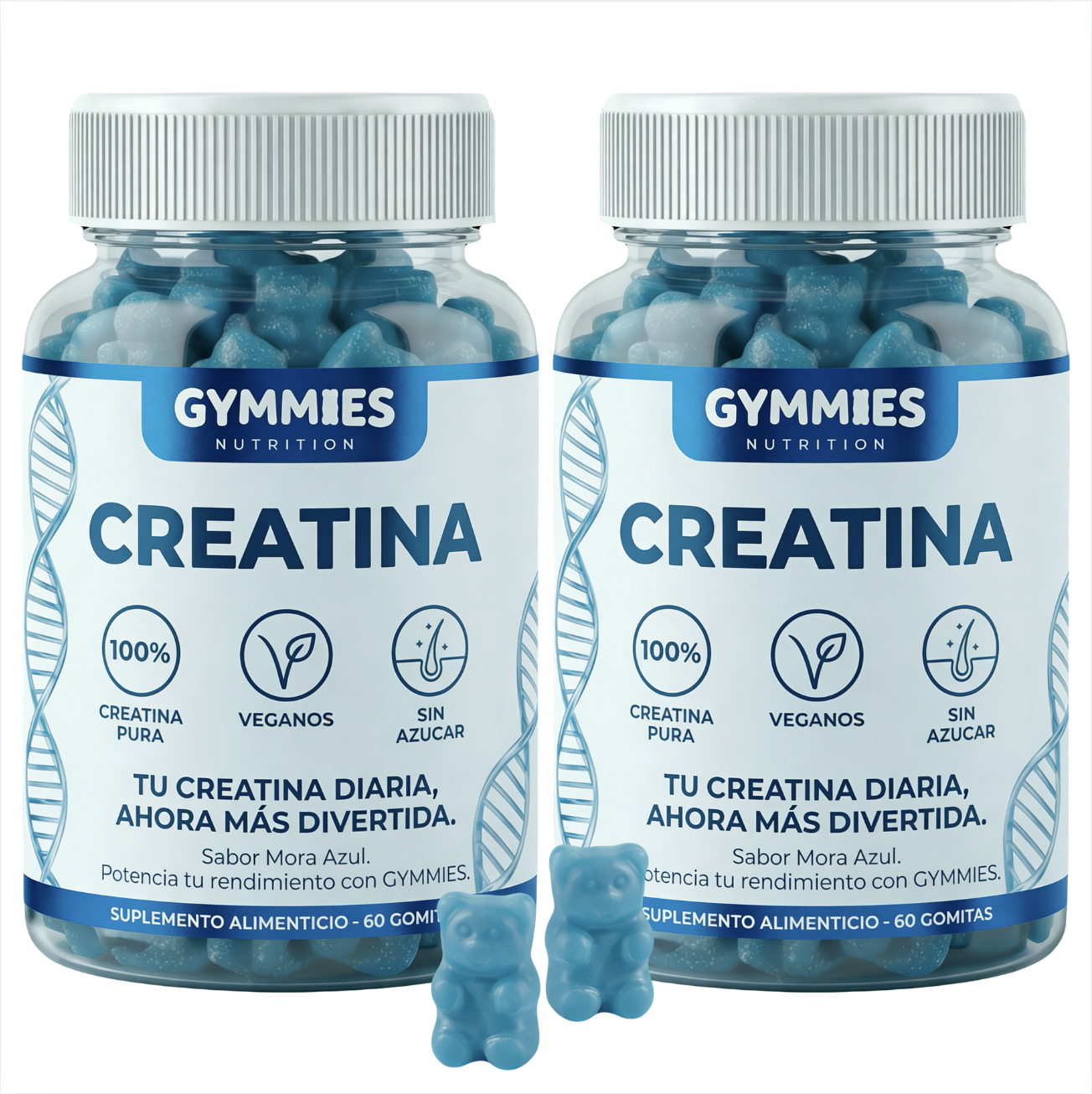GYMMIES Creatina 60 servicios